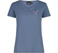 CMP Femme Print T-Shirt, Space, XXL