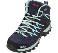 CMP Femme Rigel Mid WMN Trekking Shoes WP Chaussures de randonnée, Bleu-Turquoise (Blue-Acqua), 39 EU