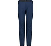 CMP Femme Stretch Zip Off Trousers Pantalon, Bleu, 40