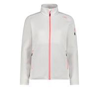 CMP Femme Strick Fleece Veste, bianco-coral, S