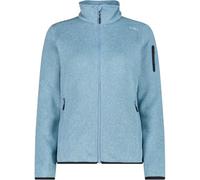 CMP Femme Strick Fleece Veste, cool blue-sky, XS