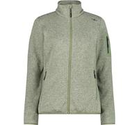 CMP Femme Strick Fleece Veste, green tea-b.co gesso, XS