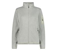 CMP Femme Strick Fleece Veste, pistacchio-bianco, XXL
