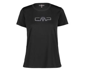 CMP Femme Technical with UPF T-Shirt, Noir, 42 EU