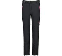 CMP Fille 3t51445 Pantalon, Anthracite-Fraise, 92 EU