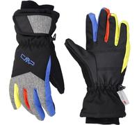 CMP - Gants de ski enfant en sergé, Noir-Royal-Limeade, 5