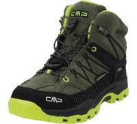 CMP - Kid's Rigel Mid Trekking Shoes Waterproof - Chaussures de randonnée - EU 34 - kaki / acido
