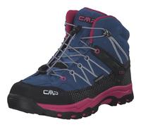 CMP Garçon Unisex Kinder Kids Rigel Mid Trekking Shoes WP, Ocean-Fuxia, 33
