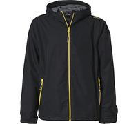 CMP Garçon Windproof And Waterproof Rain Jacket Wp 10.000 Veste, Anthracite-Lemonade, 164 EU