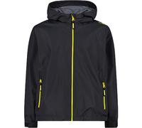 CMP Garçon Windproof And Waterproof Rain Jacket Wp 10.000 Veste, Anthracite-Lemonade, 164 EU