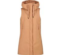 CMP Gilet Lungo Da Donna In Tessuto Softshell Con Cappuccio Fisso Veste Femme