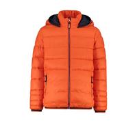 CMP - Gilet enfant en nylon avec capuche fixe, orange, 152