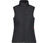 CMP - Gilet femme, Anthracite-Coquelicot, S
