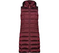 CMP Gilet Long Femmes En Nylon À Capuche Fixe Veste Femme