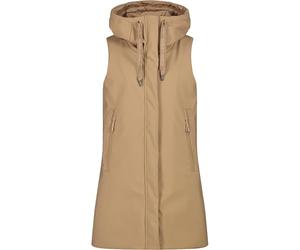 CMP Gilet Lungo Da Donna In Tessuto Softshell Con Cappuccio Fisso Veste Femme
