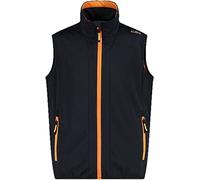 CMP - Gilet softshell léger pour enfant, Anthracite-Flamme, 140