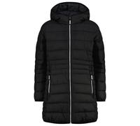 CMP - Girl's Down Coat Fix Hood Taffeta - Manteau - 176 - nero