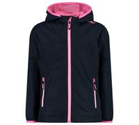CMP - Girl's Jacket Fix Hood Ripstop - Veste imperméable - 128 - black blue