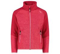CMP - Girl's Jacket Jacquard Knitted Stripes - Veste polaire - 164 - carminio