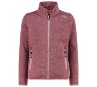 CMP - Girl's Jacket Jacquard Knitted - Veste polaire - 116 - peony / dawn pink