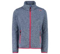 CMP - Girl's Jacket Jacquard Knitted - Veste polaire - 128 - space / sky blue
