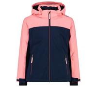 CMP - Girl's Jacket Snaps Hood Twill - Veste de ski - 104 - blue ink / lotus