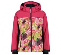 CMP - Girl's Jacket Snaps Hood Twill - Veste de ski - 128 - carminio / pink