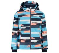 CMP - Girl's Jacket Snaps Hood Twill - Veste de ski - 128 - topazio / bianco / lotus