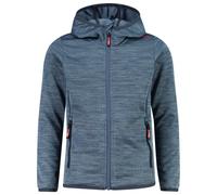 CMP - Girl's Jacquard Knitted Jacket Fix Hood - Veste polaire - 128 - space melange