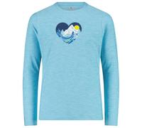 CMP - Girl's Jersey T-Shirt - Haut à manches longues - 104 - topazio melange