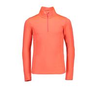 CMP - Girl's Plain Softech turtleneck - Sweatshirt à capuche enfant Red Fluo - Taille de l'enfant 116 cm