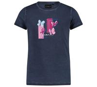 CMP - Girl's Stretch Dyed Jersey T-Shirt - T-shirt - 98 - black blue