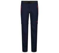 CMP - Girl's Stretch Zip Off Pant - Pantalon convertible - 116 - b blue / magenta