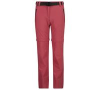 CMP - Girl's Stretch Zip Off Pant - Pantalon convertible - 92 - peony