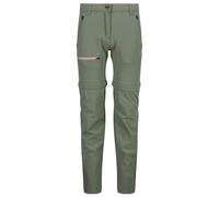 Pantalon convertible CMP Zip-Off Stretch Cargo vert tige fille - 8