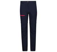 CMP - Girl's Zip Off Pant - Pantalon convertible - 98 - b blue / magenta