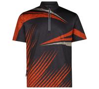CMP - Half Zip T-Shirt - Maillot de cyclisme - 48 - antracite / orange