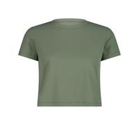 CMP Haut à manches courtes pour femme en polyamide stretch avec fonction Dry-Function, Salvia, 42
