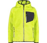 CMP Highloft Jacket Hooded Fleece Jacket Veste pour enfant, Fille, Veste polaire, 31P1504, Acide, 98