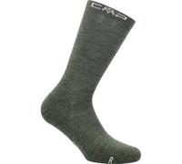 CMP - Hiking Wool Sock Mid, Olive Mel., 39/42