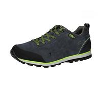 CMP Homme Elettra Low Chaussures de randonnée WP Marche, Titanio Vert Citron, 42 EU