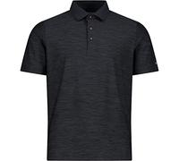 CMP Homme Melange Polo t-Shirt, Gris, 54