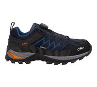 CMP Homme Rigel Low Fitgo WP Chaussures, b.Blue-Flash Orange, 43