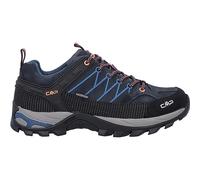CMP Homme Rigel Low Trekking Shoes WP, Blue Flash Orange, 42 EU