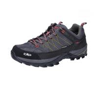 CMP Chaussures de randonnée légère pour hommes RIGEL LOW TREKKING SHOES WP Gris-Noir, Couleur:Gris, EU Taille:44