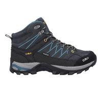 CMP Homme Rigel Mid Trekking Shoe WP Chaussures de Marche, Anthracite-Deep Lake, 43 EU