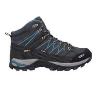 CMP Homme Rigel Mid Trekking Shoe WP Chaussures de Marche, Antracite-Deep Lake, 45 EU