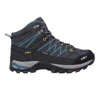 CMP Homme Rigel Mid Trekking Shoe WP Chaussures de Marche, Antracite-Deep Lake, 46 EU