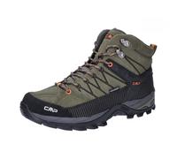 CMP Homme Rigel Mid Trekking Shoes WP Chaussures de Marche, Olive Flame, 43 EU