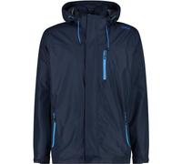 CMP - Veste homme avec zip et capuche respirante, Noir Bleu, 60